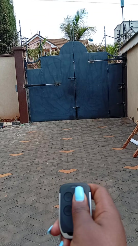 Automatic swing gate opener in action – East Africa Gate Automation, Nairobi